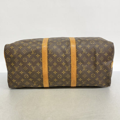 Louis Vuitton Boston Bag Monogram Keepall Bandouliere 50 Brown — view 3
