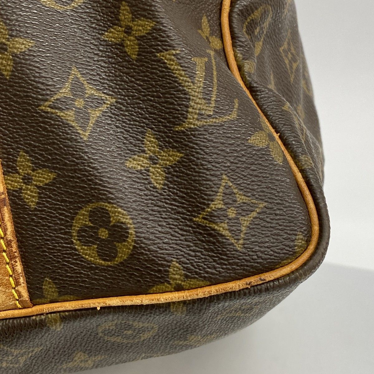 Louis Vuitton Boston Bag Monogram Keepall Bandouliere 50 Brown — view 7