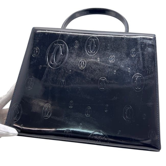 Cartier Handbag Dark Navy Happy Birthday — view 7