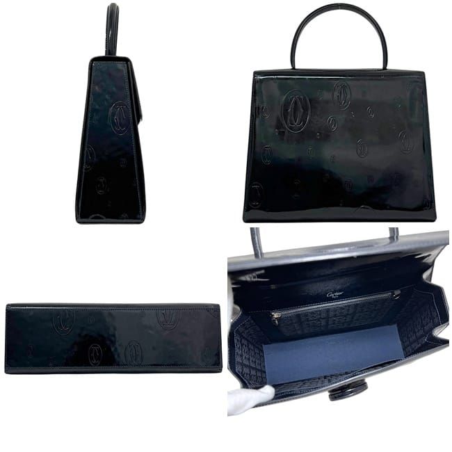 Cartier Handbag Dark Navy Happy Birthday — view 2