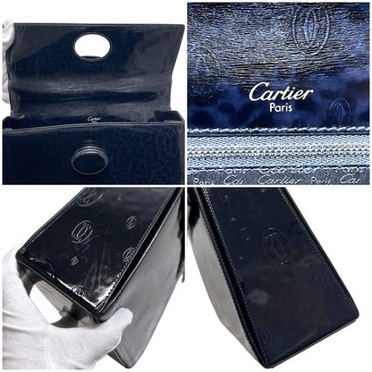 Cartier Handbag Dark Navy Happy Birthday — view 3
