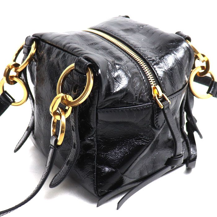 Prada Dangle Handbag Black — view 2