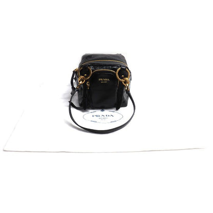 Prada Dangle Handbag Black — view 6