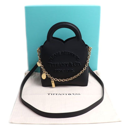 Tiffany & Co Return to 2-Way Shoulder Bag Charm Mini Black — view 7