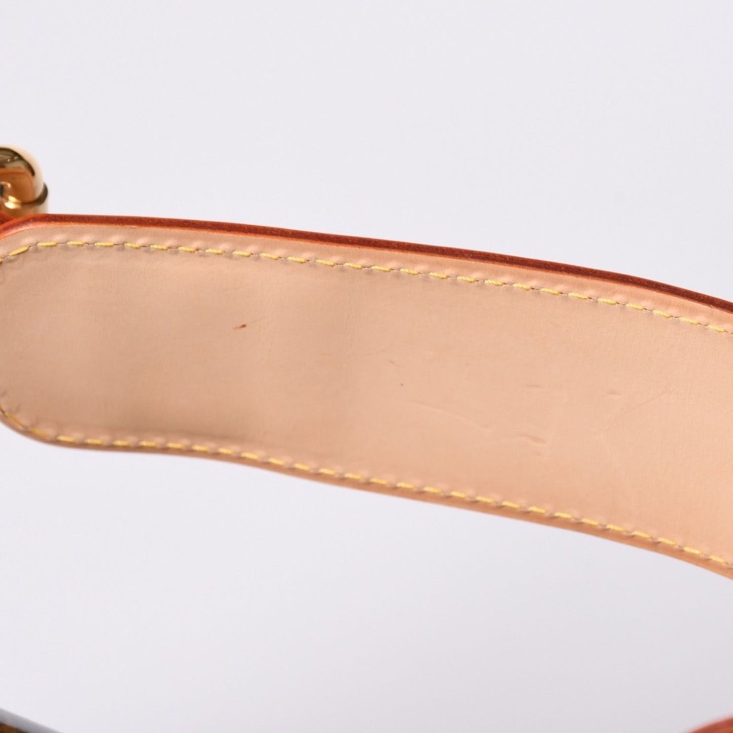 Louis Vuitton Monogram Tweedy Shoulder Bag World Limited Pieces Brown Gold — view 7