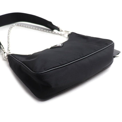 Prada 2-Way Shoulder Bag Black — view 3