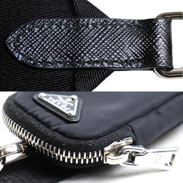 Prada 2-Way Shoulder Bag Black — view 7
