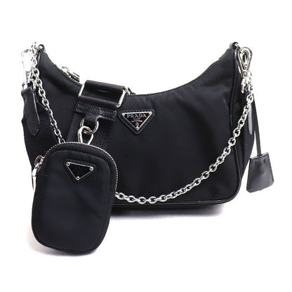 Prada 2-Way Shoulder Bag Black