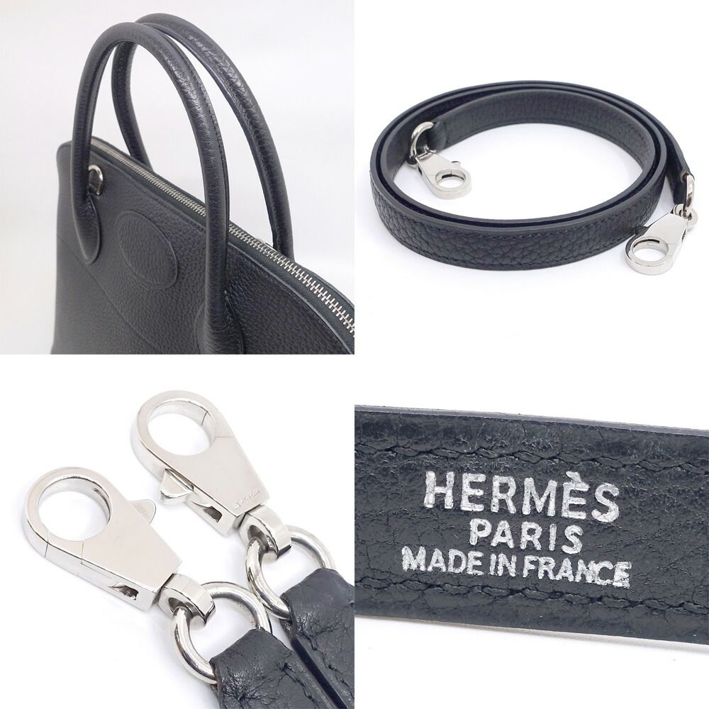 Hermes Bolide 35 Construction Fjord BK Handbag Shoulder 2-Way — view 9