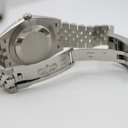 Rolex Datejust 41 Watch Jubilee Random Mint Green Polished — view 8