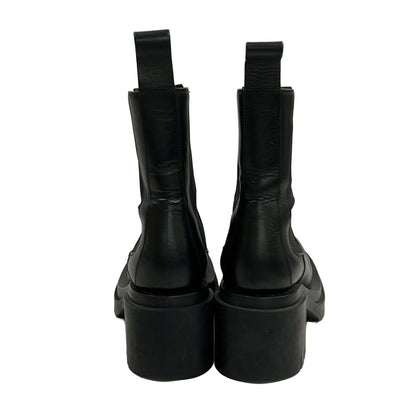 Bottega Veneta Short Boots 36 Black Side Gore Leather — view 3