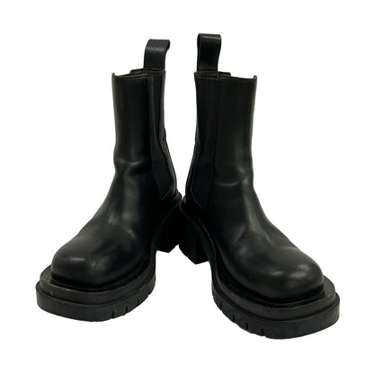 Bottega Veneta Short Boots 36 Black Side Gore Leather — view 2