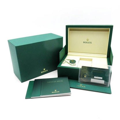 Rolex Land Watch Honeycomb Motif Box 18k White Gold SS — view 6