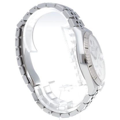Rolex Land Watch Honeycomb Motif Box 18k White Gold SS — view 4