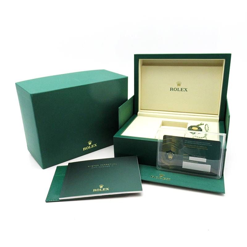 Rolex GMT Master 2 Watch Box SS Black — view 6