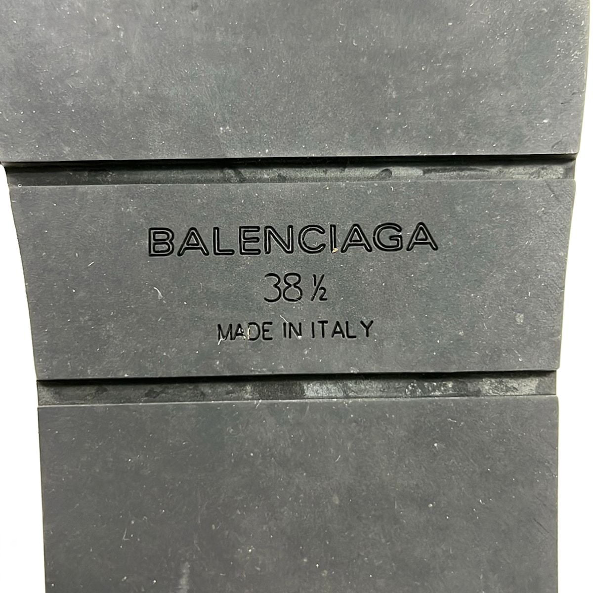 Balenciaga Sandals 38.5 White Studded Leather — view 6