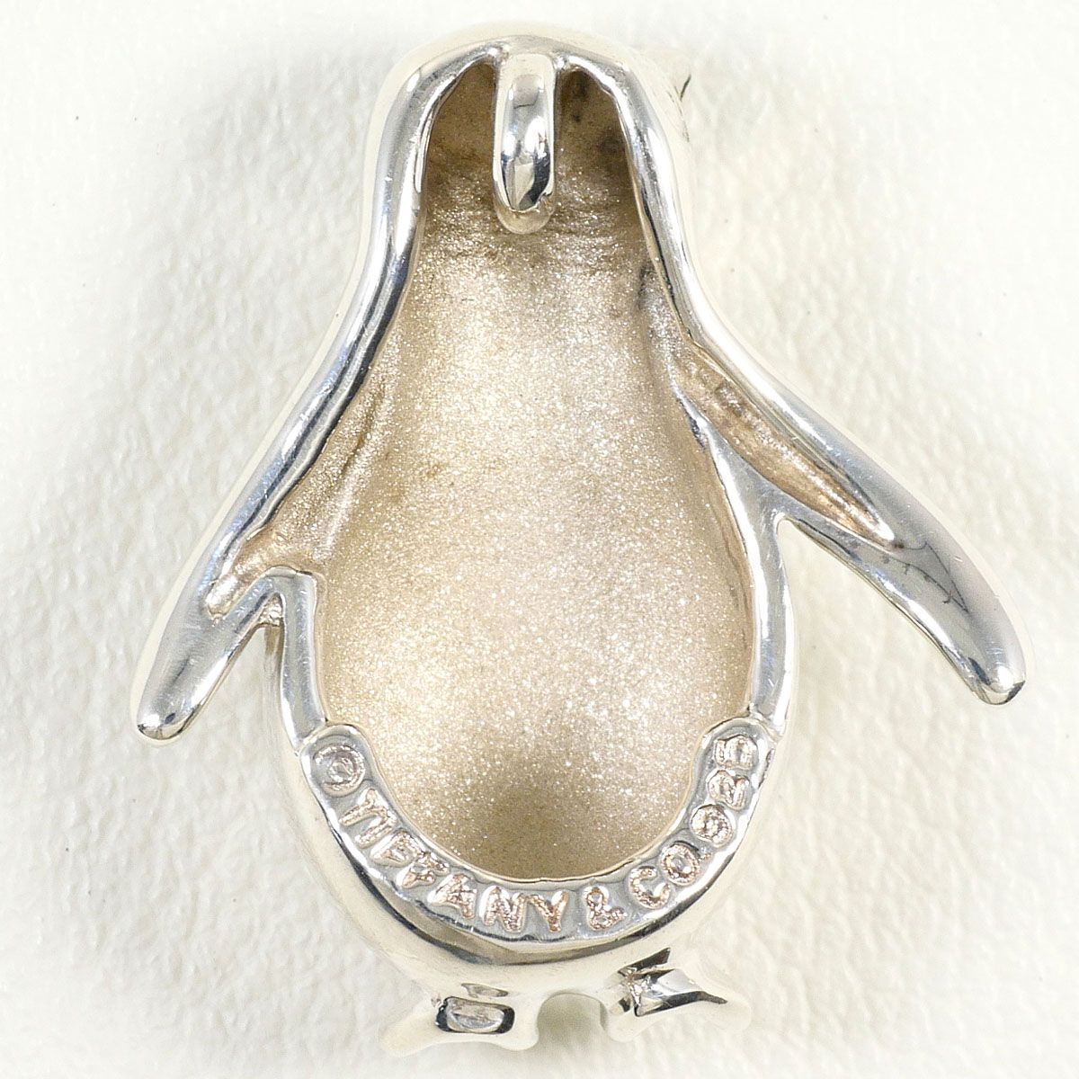 Tiffany & Co Penguin 925 Sterling Silver Pendant Top — view 2