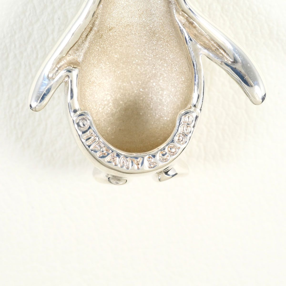 Tiffany & Co Penguin 925 Sterling Silver Pendant Top — view 3