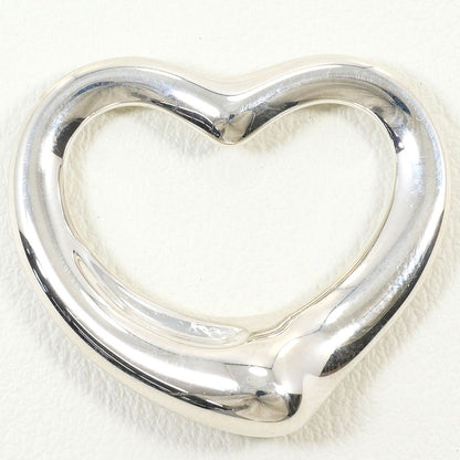 Tiffany & Co Open Heart 925 Sterling Silver Pendant Top