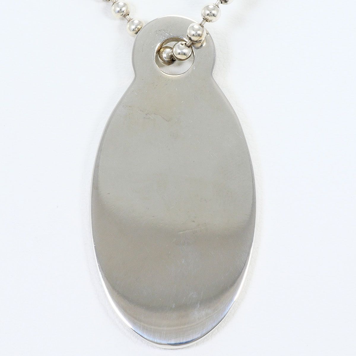 Tiffany & Co Return to Oval Long 925 Sterling Silver Necklace 90 cm — view 3