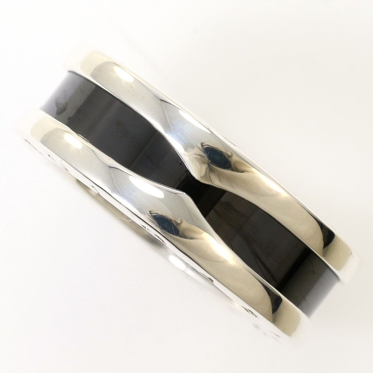 Bvlgari Save the Children 925 Sterling Silver Ceramic Ring