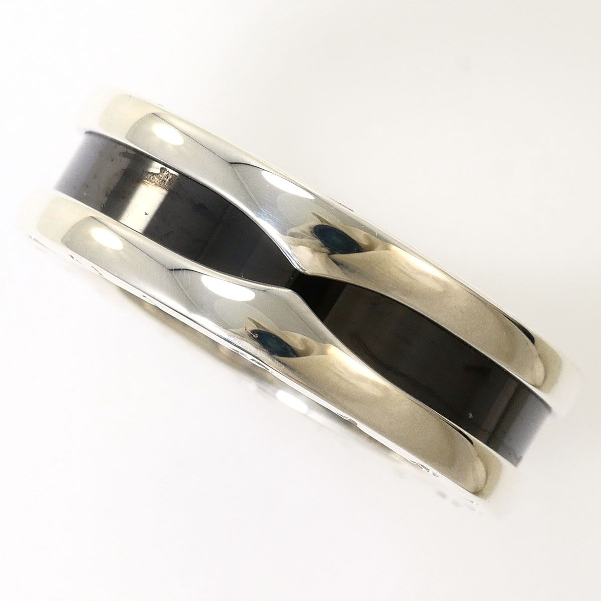 Bvlgari Save the Children 925 Sterling Silver Ceramic Ring