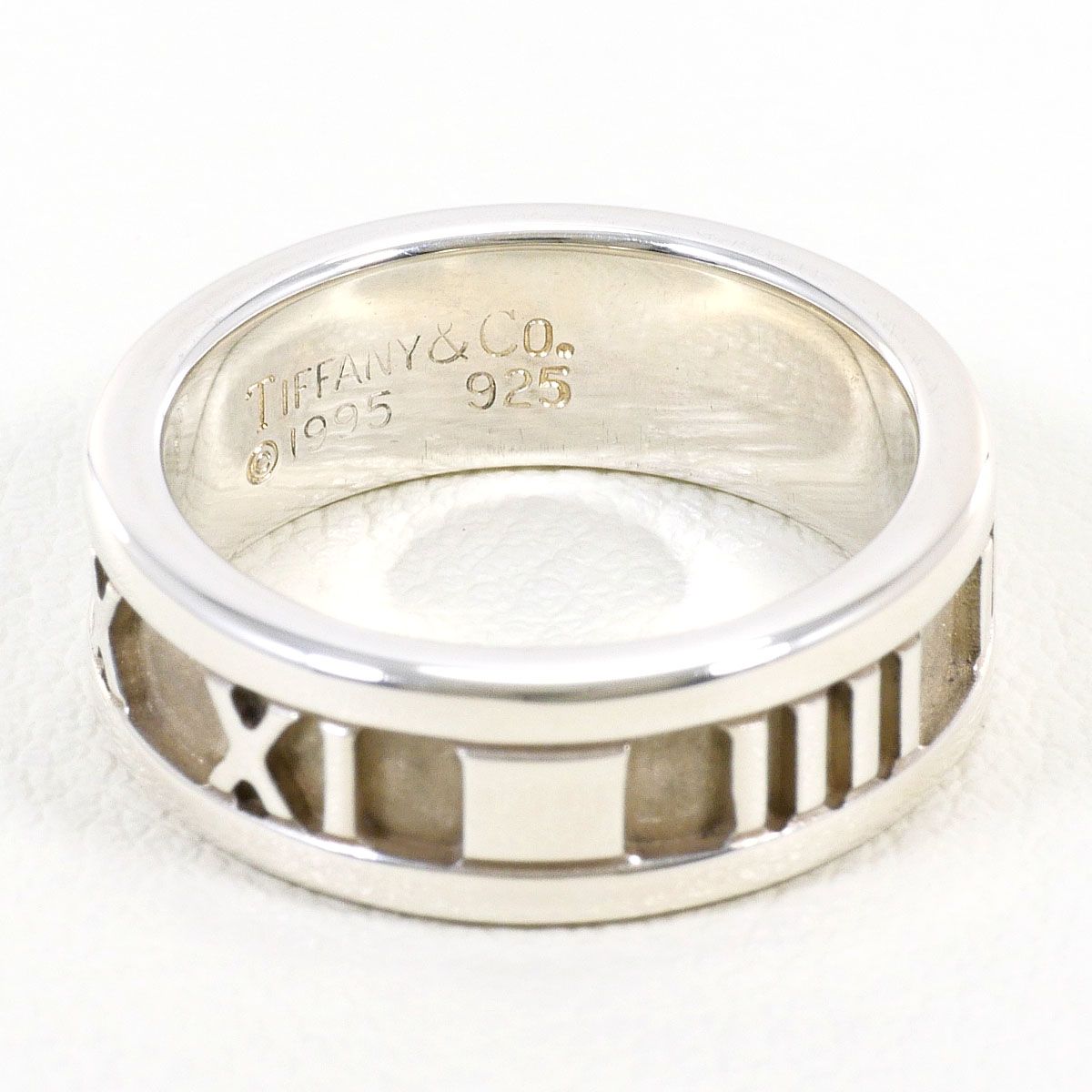 Tiffany & Co Atlas 925 Sterling Silver Ring — view 3