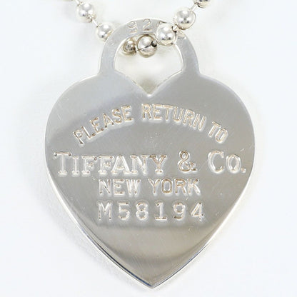 Tiffany & Co Return to 925 Sterling Silver Necklace 86 cm