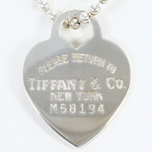Tiffany & Co Return to 925 Sterling Silver Necklace 86 cm