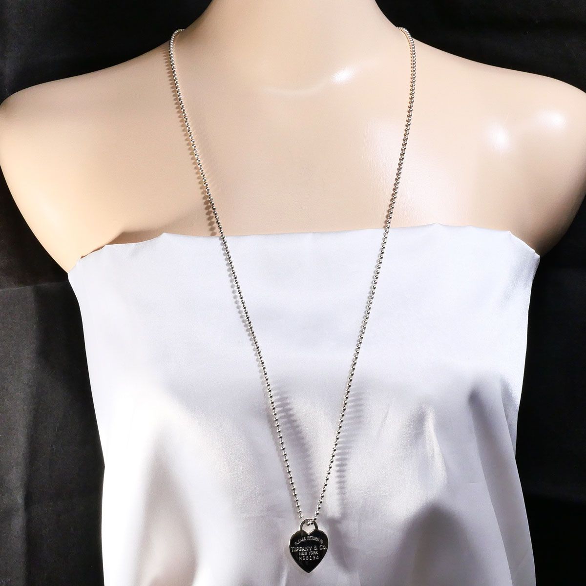 Tiffany & Co Return to 925 Sterling Silver Necklace 86 cm — view 6