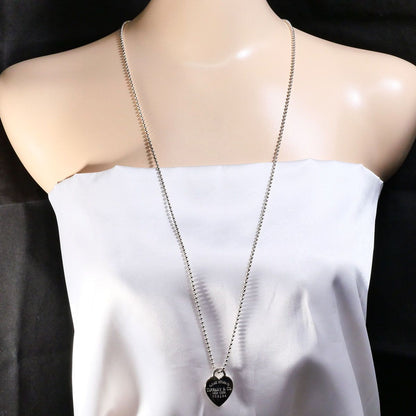 Tiffany & Co Return to 925 Sterling Silver Necklace 86 cm — view 6