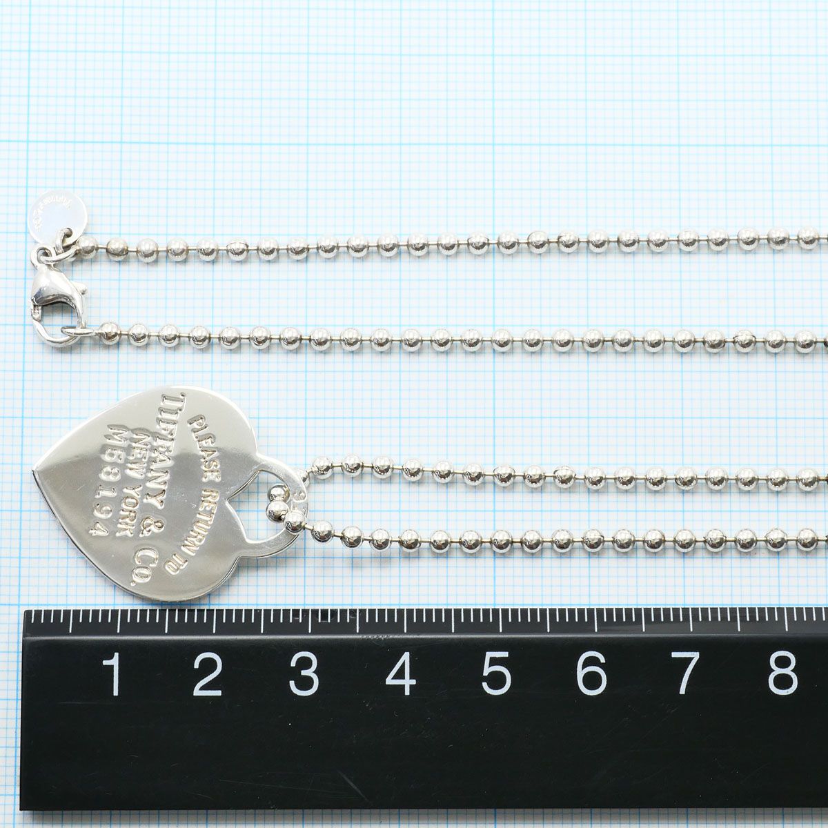 Tiffany & Co Return to 925 Sterling Silver Necklace 86 cm — view 5