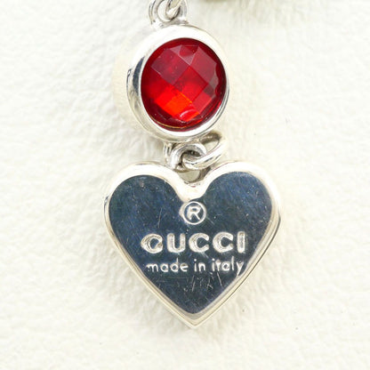 Gucci 925 Sterling Silver Necklace Red Topaz 41 cm — view 4