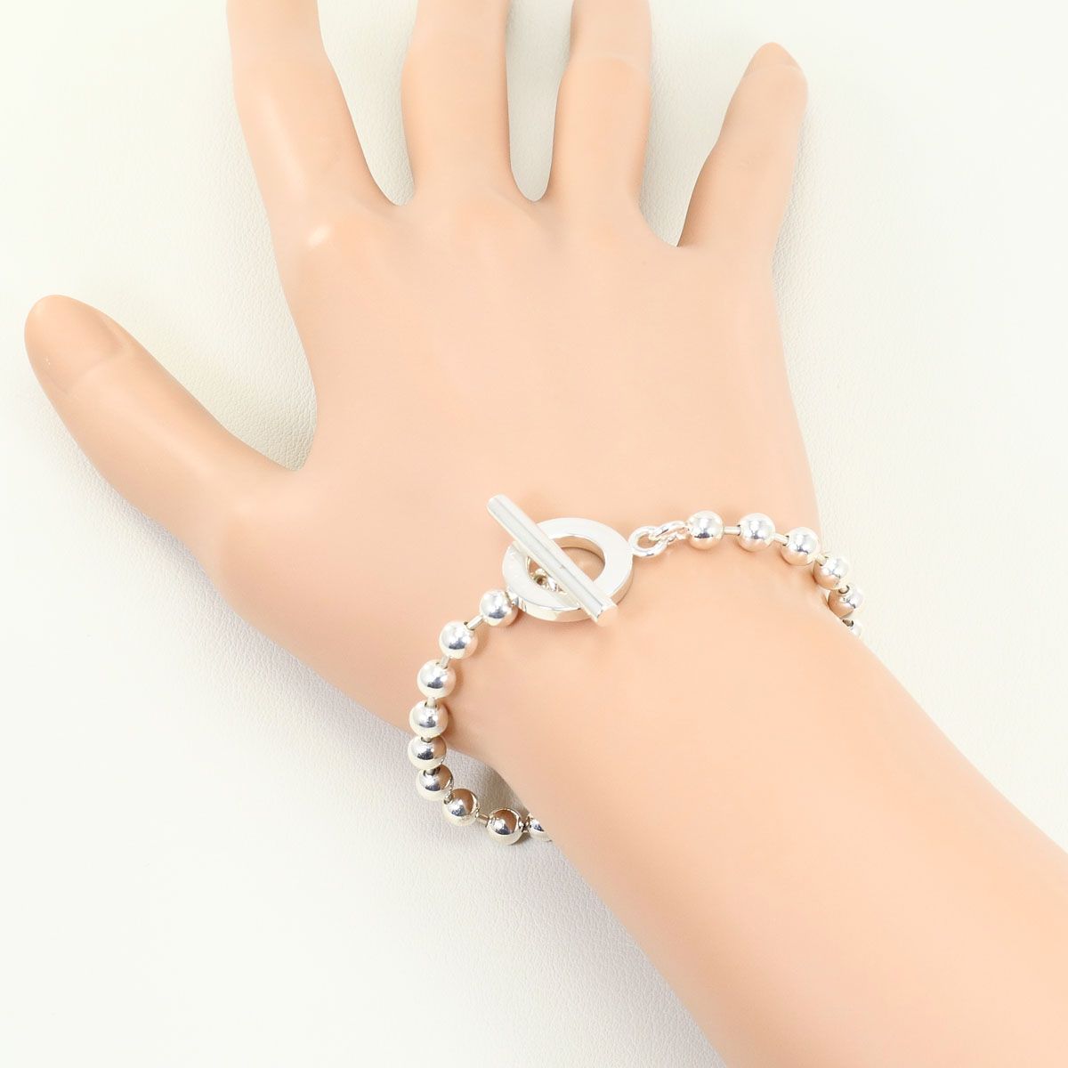 Gucci Ball Chain 925 Sterling Silver Bracelet 16.5 cm — view 4