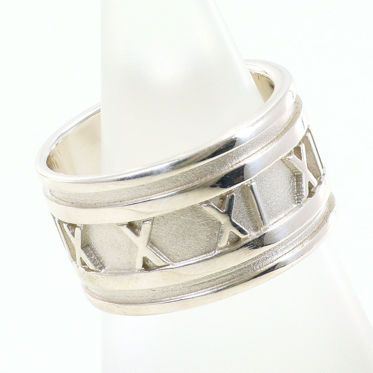 Tiffany & Co Atlas Wide 925 Sterling Silver Ring — view 2