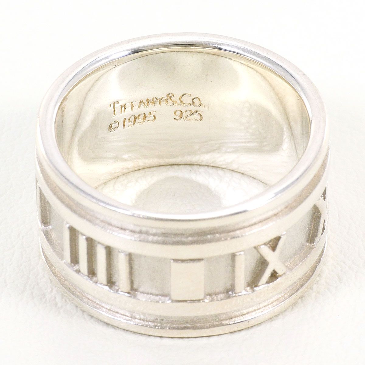 Tiffany & Co Atlas Wide 925 Sterling Silver Ring — view 3