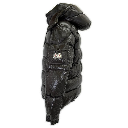 Moncler Anniversary Maya 70 Hand Gradation Hooded Down Jacket — view 3