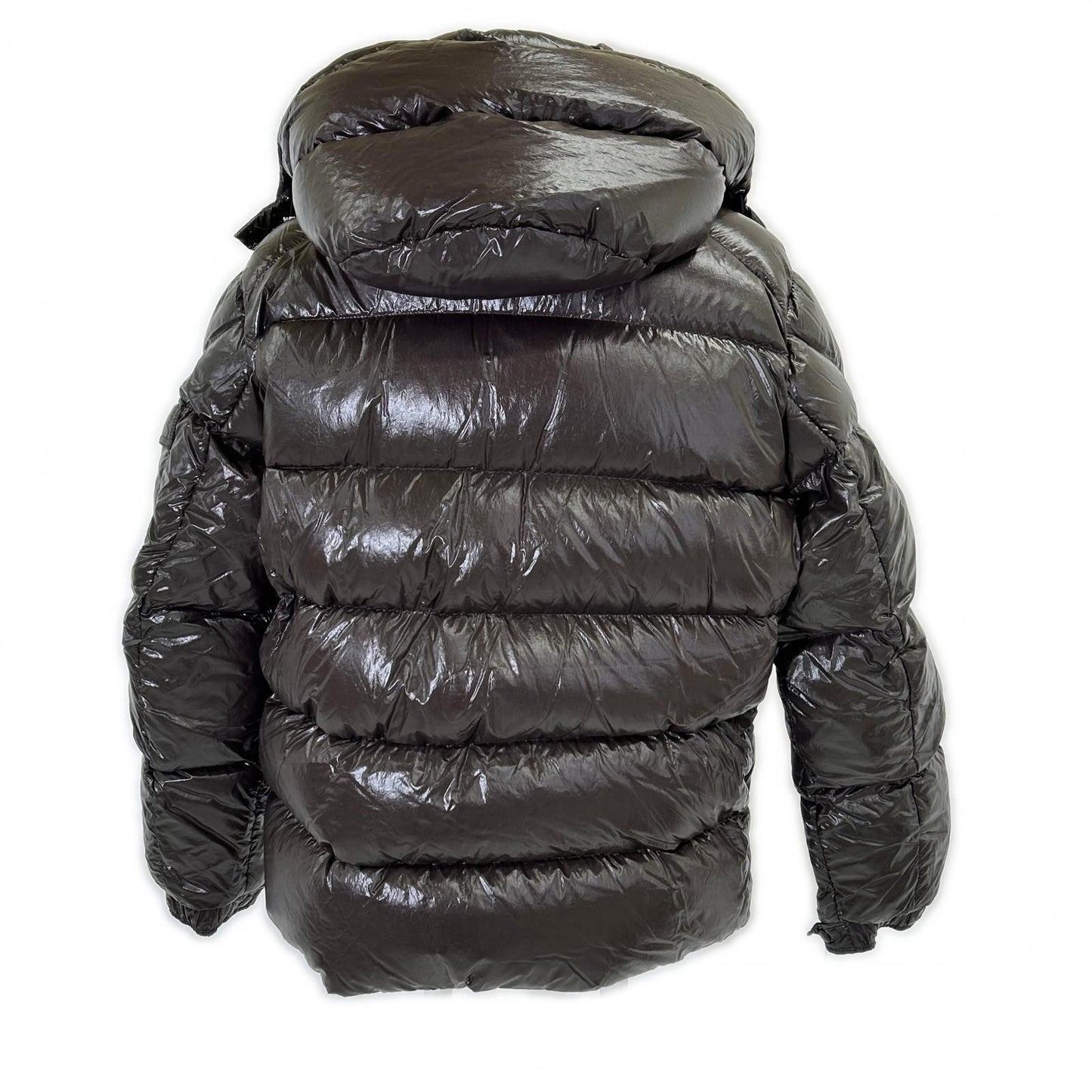 Moncler Anniversary Maya 70 Hand Gradation Hooded Down Jacket — view 2