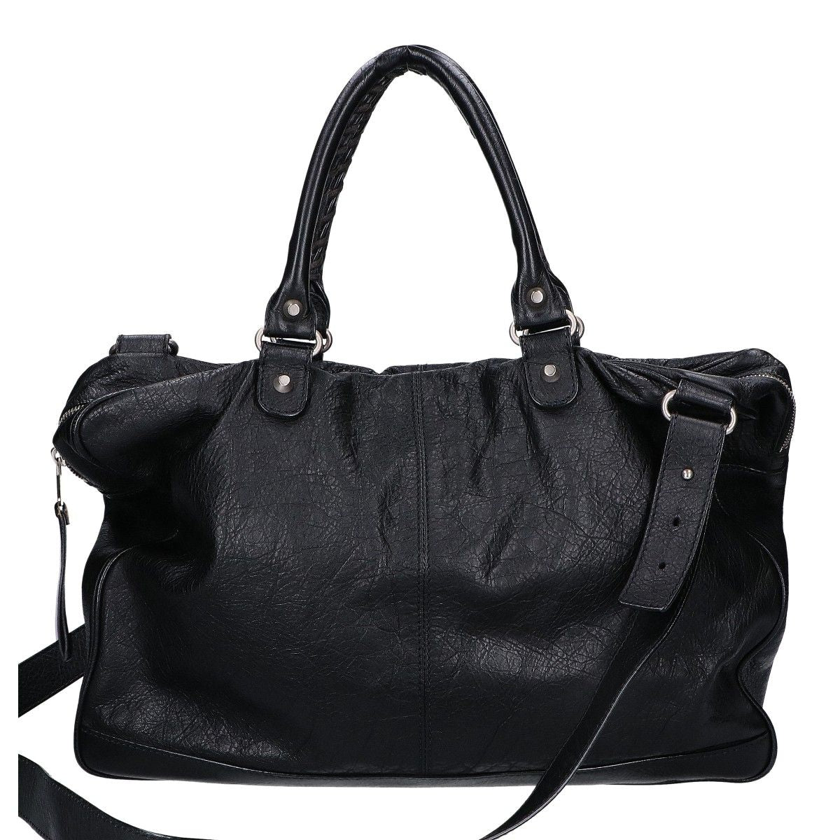 Balenciaga Agneau Mini Folder Shoulder Bag Business Briefcase — view 3