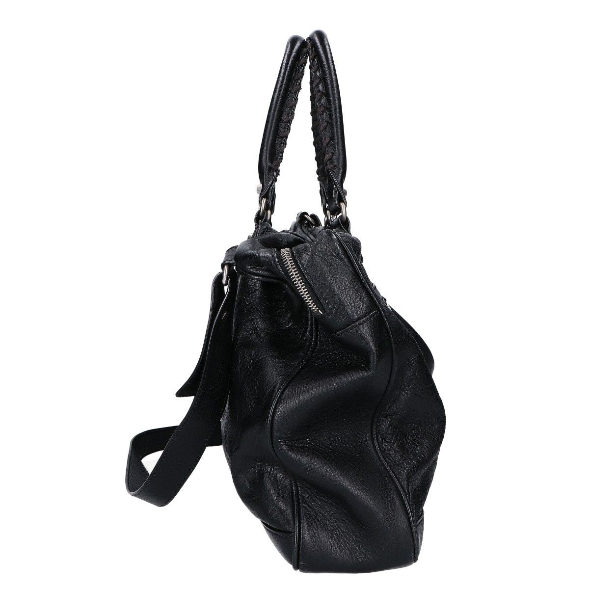 Balenciaga Agneau Mini Folder Shoulder Bag Business Briefcase — view 4
