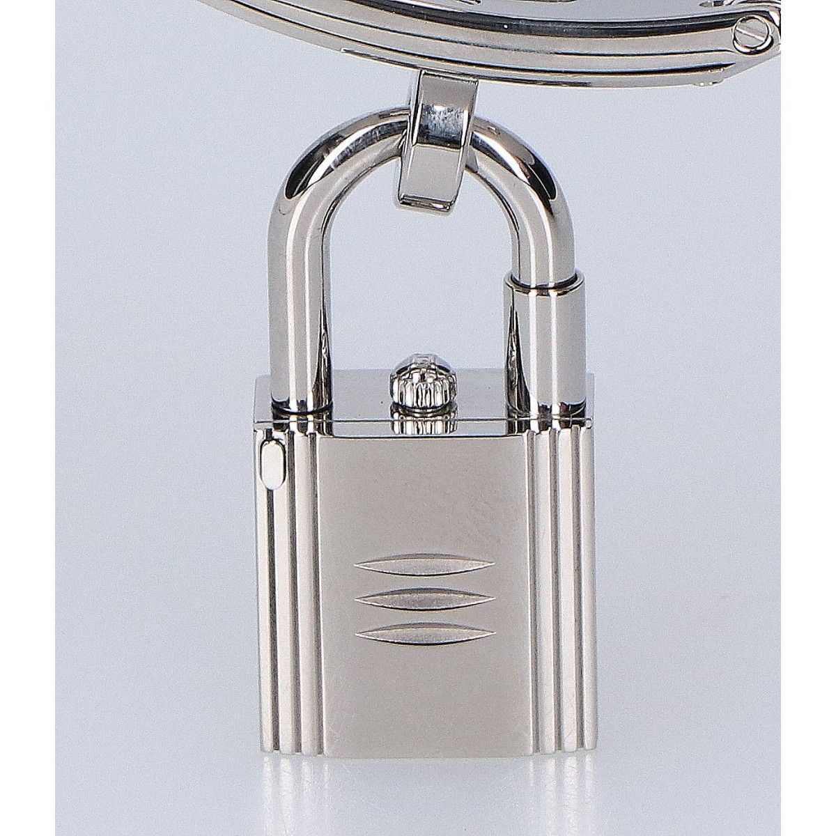 Hermes Kelly Watch Mini Spark Ring White Lacquer Dial Quartz — view 6
