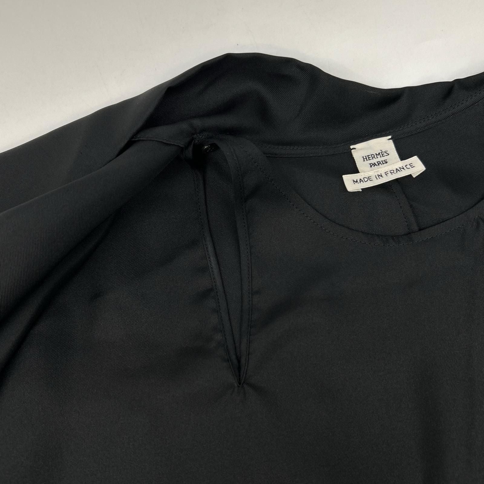Hermes Carre T-Shirt Black — view 9