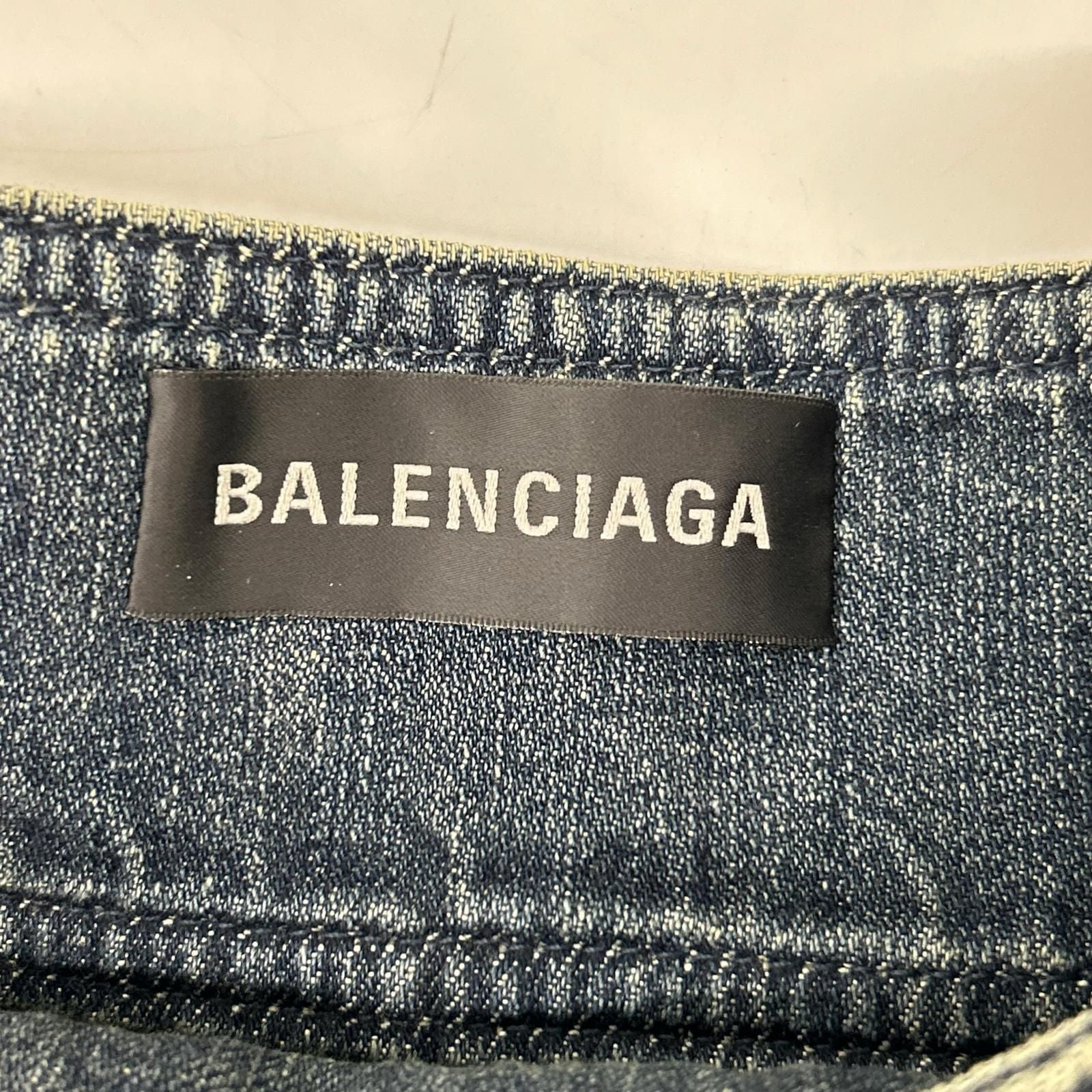 Balenciaga Buckle Pleated Skirt Pleaty 36 — view 3