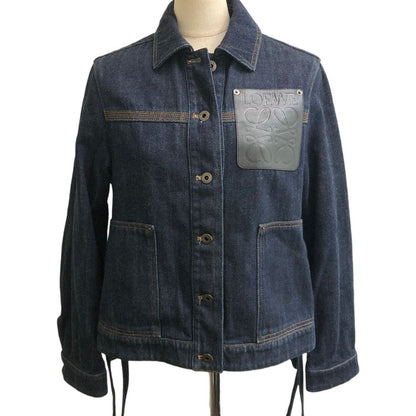 Loewe Jacket Workwear Denim Cotton Blue