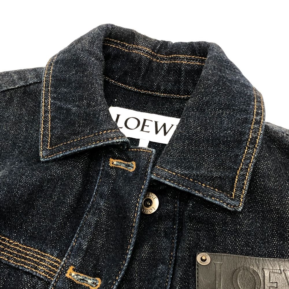 Loewe Jacket Workwear Denim Cotton Blue — view 7