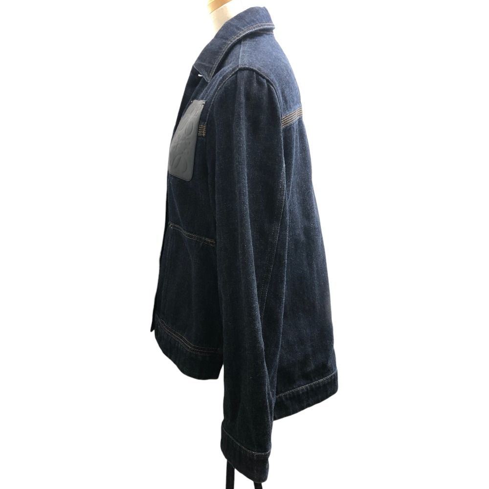 Loewe Jacket Workwear Denim Cotton Blue — view 4