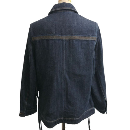 Loewe Jacket Workwear Denim Cotton Blue — view 2