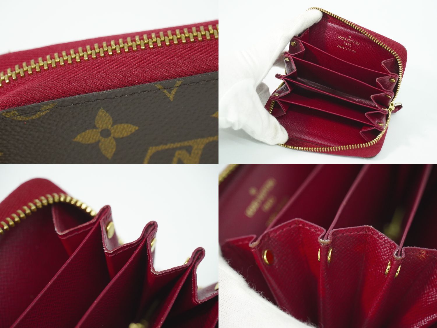 Louis Vuitton LV Multi Cult Monogram Card Case Business Holder Brown — view 8