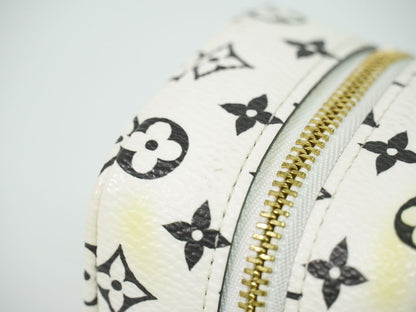 Louis Vuitton LV Porte-Monnaie Cube Monogram Giant Pouch White Purple — view 7