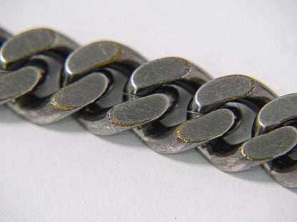 Fendi FF Logo Chain Bracelet Bangle Metal Silver — view 2